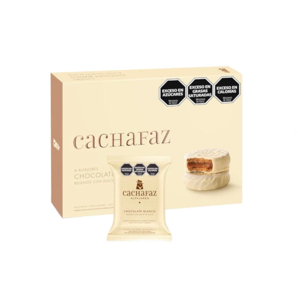 Cachafaz White Chocolate Alfajores