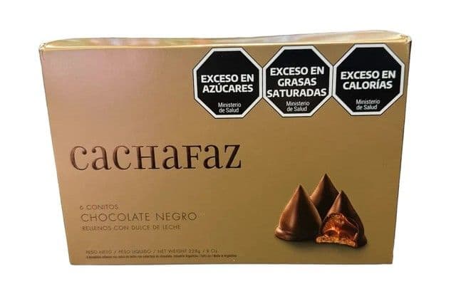 Cachafaz Dark Chocolate Dulce de Leche Cones