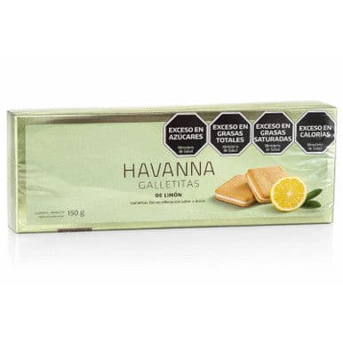Havanna Lemon Cookies with Lemon Filling