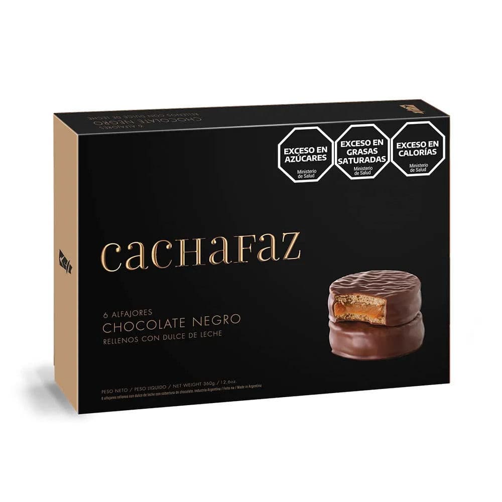 Cachafaz Dark Chocolate Alfajores